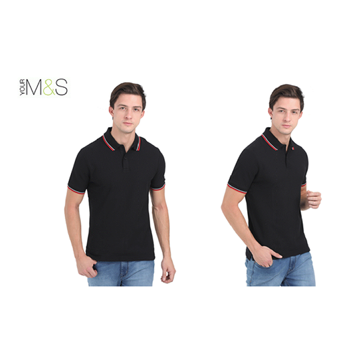 Polo T-Shirt Black