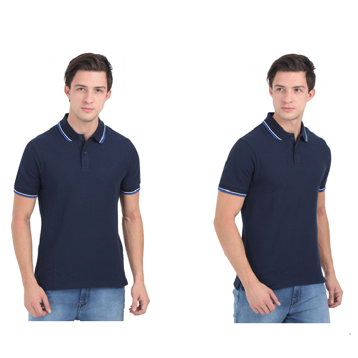 Polo T-Shirt Navy Blue